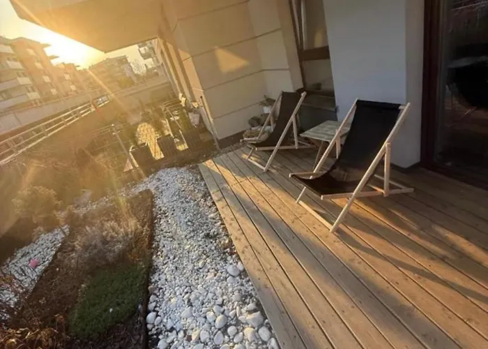 Komfort House Z Tarasem Apartment Elk